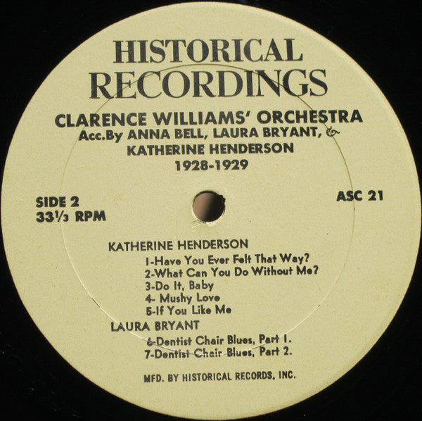 Anna Bell (3) - 1928 (Vinyl, LP, Compilation) Good Plus (G+) / Very Good (VG)
