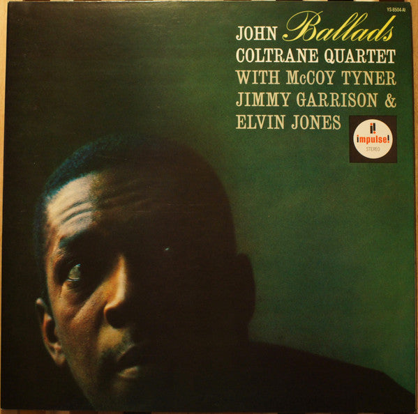 The John Coltrane Quartet - Ballads (Vinyl, LP, Album, Reissue, Stereo) Very Good Plus (VG+) / Very Good (VG)