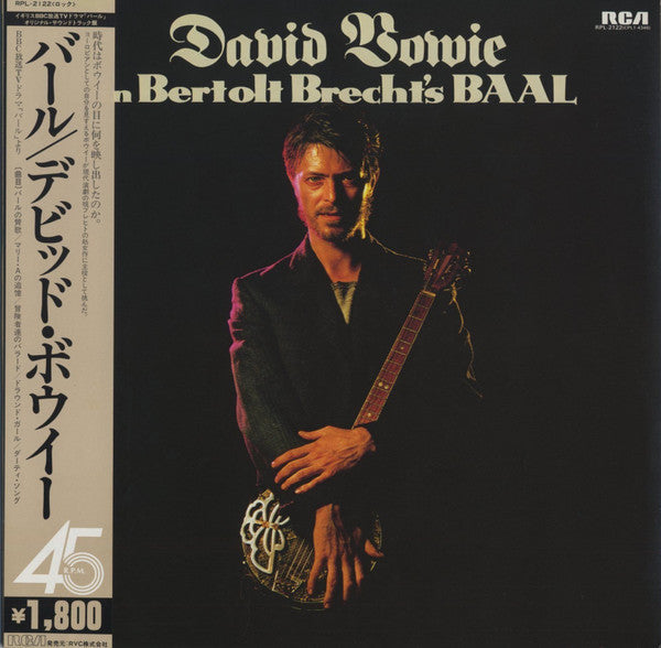 David Bowie - David Bowie In Bertolt Brecht's Baal (Vinyl, 12", 45 RPM, Stereo) Very Good Plus (VG+) / Very Good Plus (VG+)