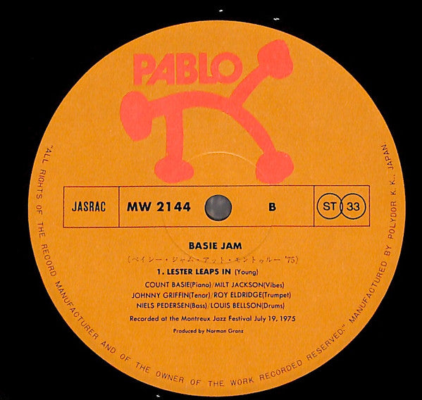 Count Basie - Jam Session At The Montreux Jazz Festival 1975 (Vinyl...