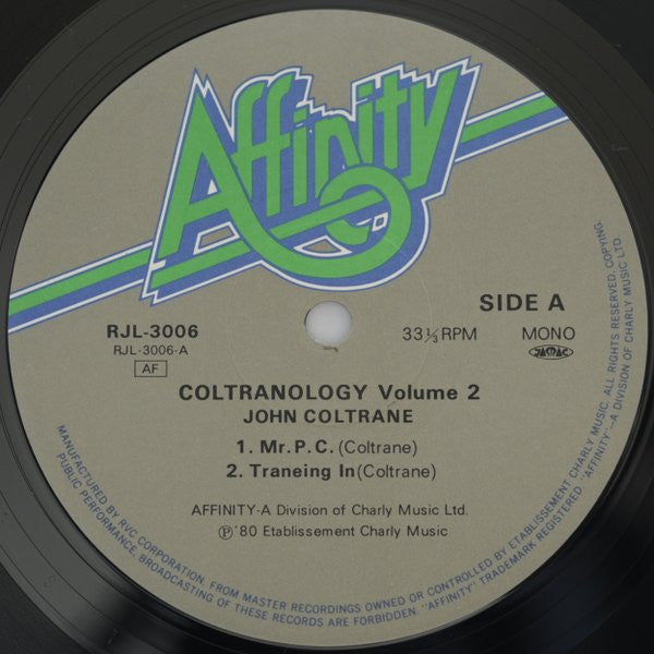 John Coltrane - Coltranology Volume Two (Vinyl, LP, Album, Mono) Near Mint (NM or M-) / Near Mint (NM or M-)
