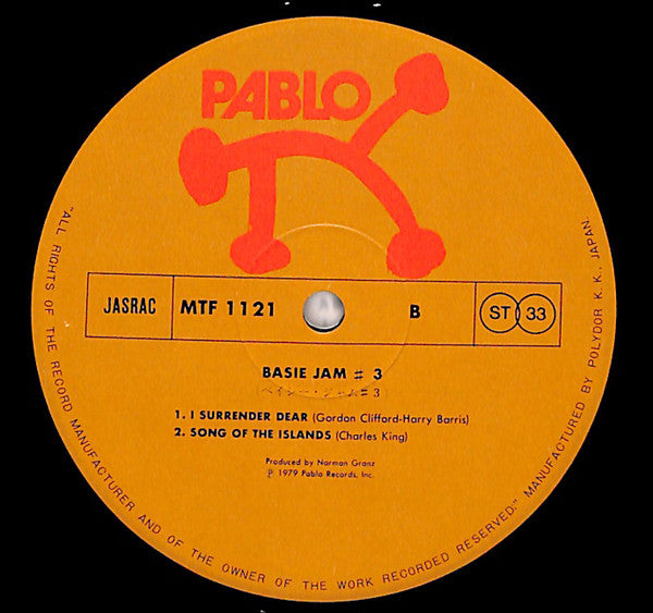 Count Basie - Basie Jam #3 (Vinyl, LP, Album)