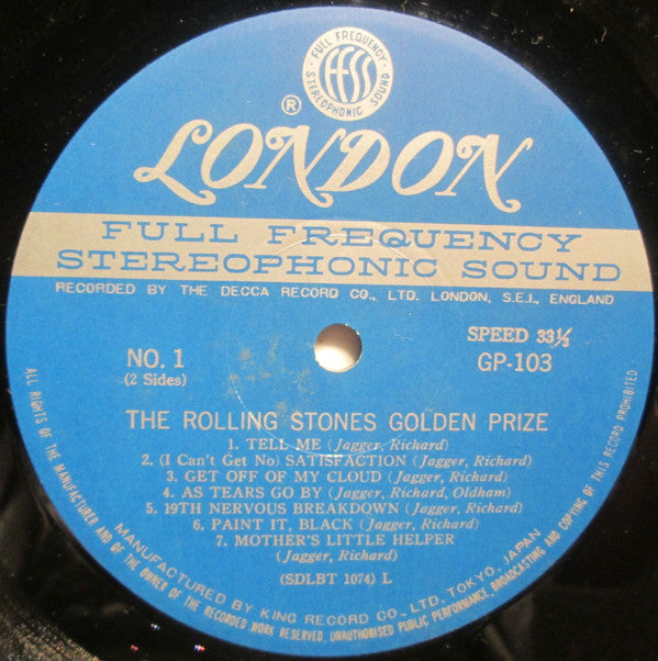 The Rolling Stones - Golden Prize (Vinyl, LP, Compilation)