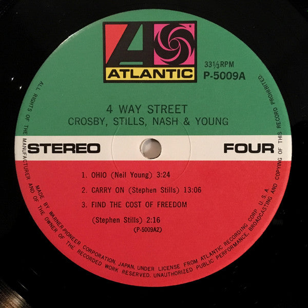 Crosby, Stills, Nash & Young - 4 Way Street (2xVinyl, LP, Album, Reissue) Very Good (VG) / Good Plus (G+)