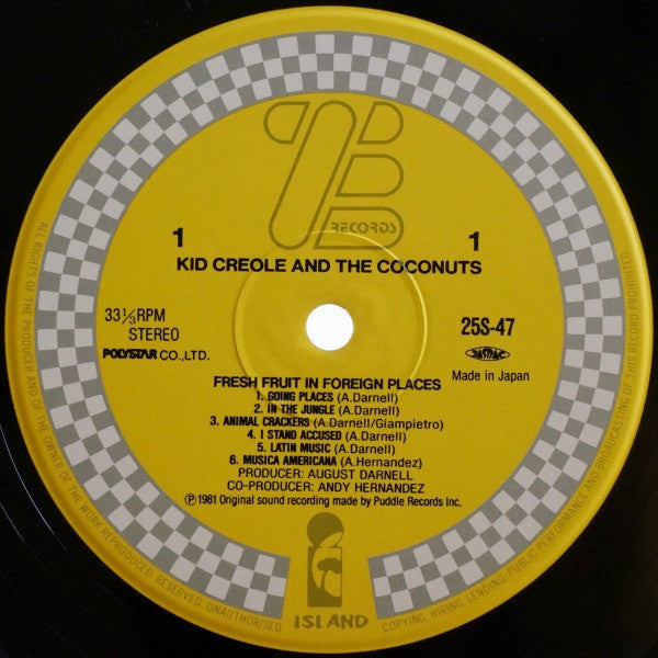 Kid Creole And The Coconuts - Fresh Fruit In Foreign Places (Vinyl,...