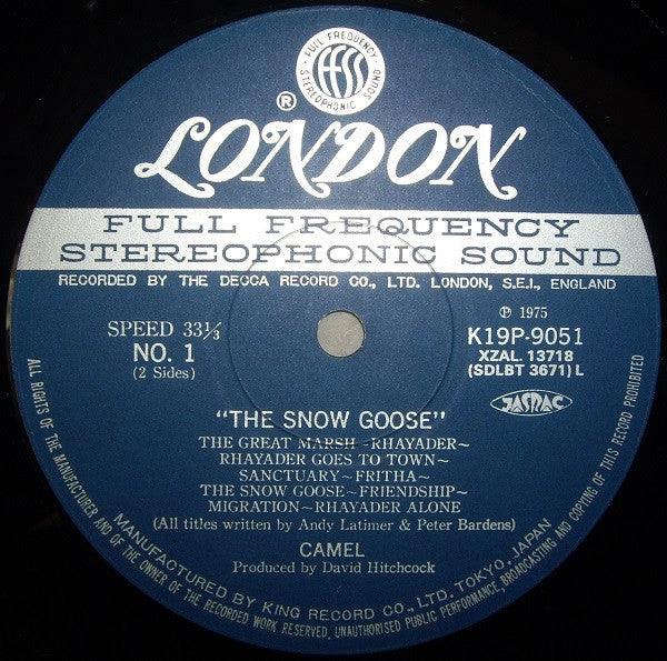 Camel - The Snow Goose (Vinyl, LP, Album, Reissue, Stereo)
