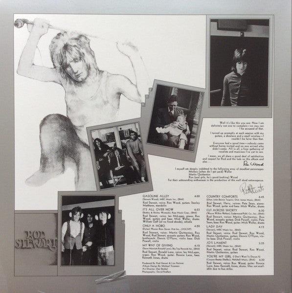 Rod Stewart - Gasoline Alley (Vinyl, LP, Album, Reissue, Remastered, Stereo) Very Good Plus (VG+) / Very Good Plus (VG+)