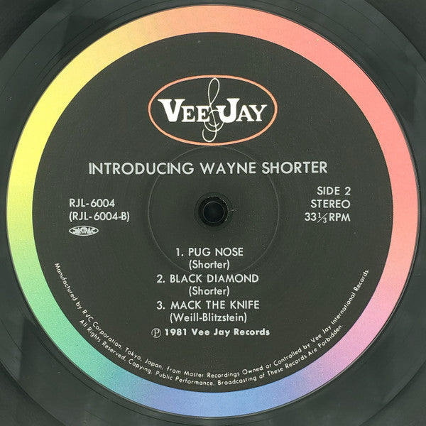 Wayne Shorter - Introducing Wayne Shorter (Vinyl, LP, Album, Reissue, Mono) Very Good (VG) / Very Good (VG)