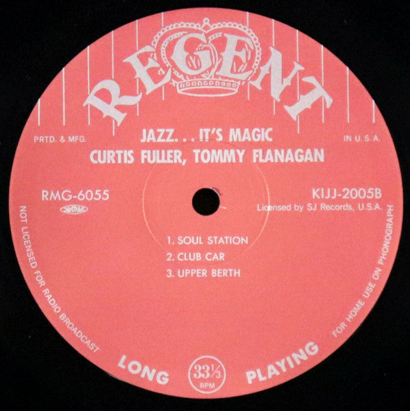 Curtis Fuller - Jazz ... It's Magic! (Vinyl, LP, Album, Mono) Near Mint (NM or M-) / Very Good Plus (VG+)