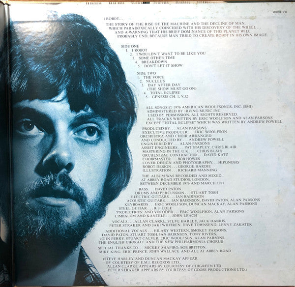 The Alan Parsons Project - I Robot (Vinyl, LP, Album, Reissue)