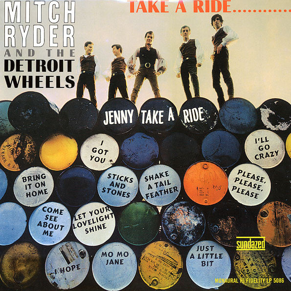 Mitch Ryder & The Detroit Wheels - Take A Ride... (Vinyl, LP, Album, Mono, Reissue) Mint (M) / Mint (M)