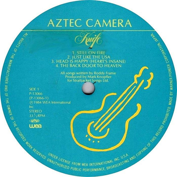 Aztec Camera - Knife (Vinyl, LP, Album)