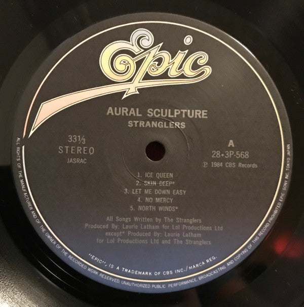 The Stranglers - Aural Sculpture (Vinyl, LP, Album) Very Good (VG) / Very Good Plus (VG+)
