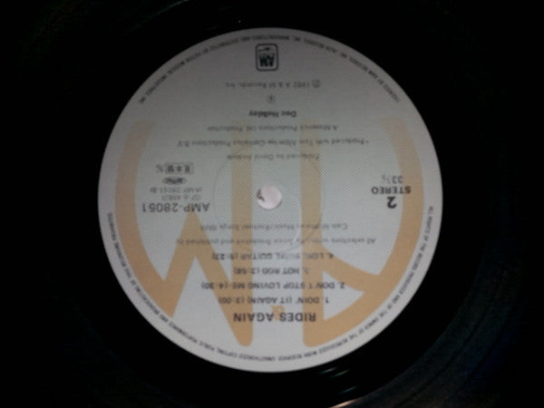 Doc Holliday (3) - Rides Again (Vinyl, LP, Album, Promo) Near Mint (NM or M-) / Very Good Plus (VG+)