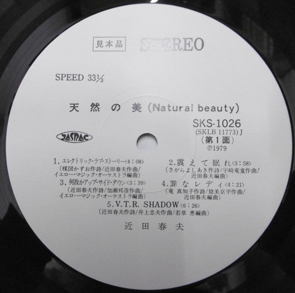 Haruo Chikada - Natural Beauty (Vinyl, LP, Album, Promo) Near Mint (NM or M-) / Very Good Plus (VG+)