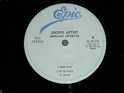 Garland Jeffreys - Escape Artist (Vinyl, Vinyl, LP, Album, 7", 33 ⅓ RPM, EP) Very Good Plus (VG+) / Very Good Plus (VG+)