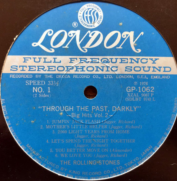 The Rolling Stones - Through The Past, Darkly (Big Hits Vol. 2) (Vi...