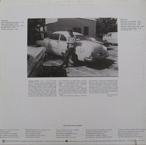 Sammy Walker - Sammy Walker (Vinyl, LP, Album) Good Plus (G+) / Good Plus (G+)