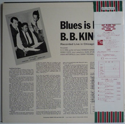 BB King - Blues Is King (Vinyl, LP, Album, Reissue) Very Good Plus (VG+) / Very Good Plus (VG+)