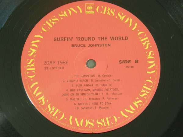 Bruce Johnston - Surfin' 'Round The World (Vinyl, LP, Album, Reissue) Very Good Plus (VG+) / Very Good Plus (VG+)
