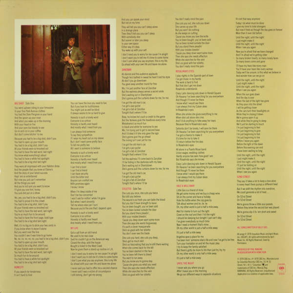 Billy Joel - 52nd Street (Vinyl, LP, Album, Stereo) Good Plus (G+) / Good Plus (G+)