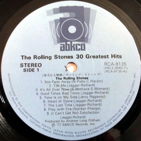 The Rolling Stones - 30 Greatest Hits (Vinyl, LP, Compilation, Stereo)