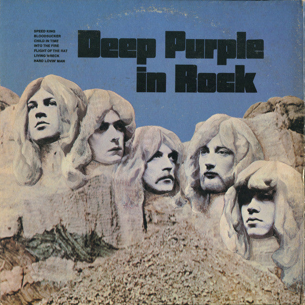 Deep Purple - In Rock (Vinyl, LP, Album, Reissue, Stereo) Very Good Plus (VG+) / Very Good (VG)