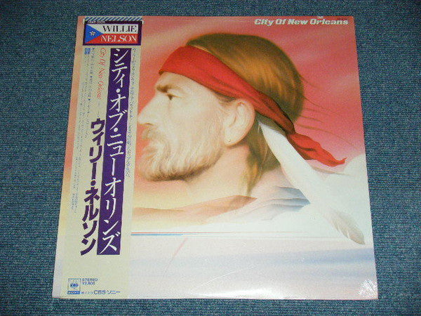 Willie Nelson - City Of New Orleans (Vinyl, LP, Album) Near Mint (NM or M-) / Very Good Plus (VG+)