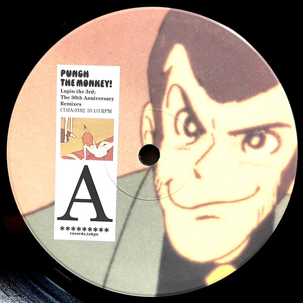 Various - Punch The Monkey! Lupin The 3rd; The 30th Anniversary Remixes (2xVinyl, 12", Compilation) Very Good (VG) / Very Good Plus (VG+)