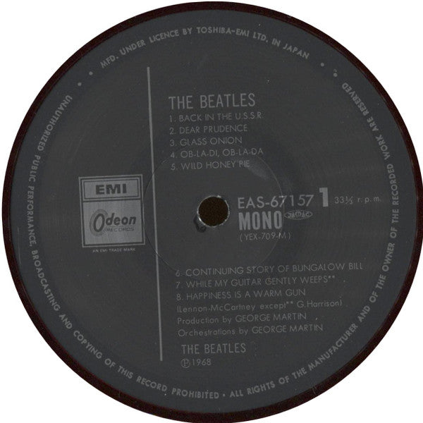 The Beatles - The Beatles (Vinyl, LP, Album, Reissue, Mono)