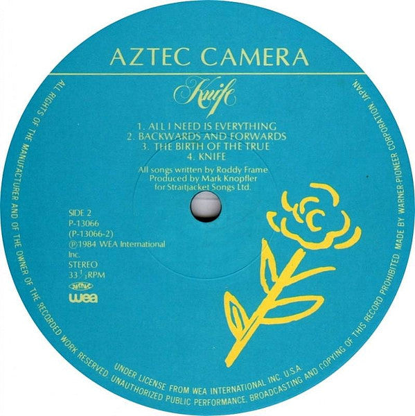 Aztec Camera - Knife (Vinyl, LP, Album)