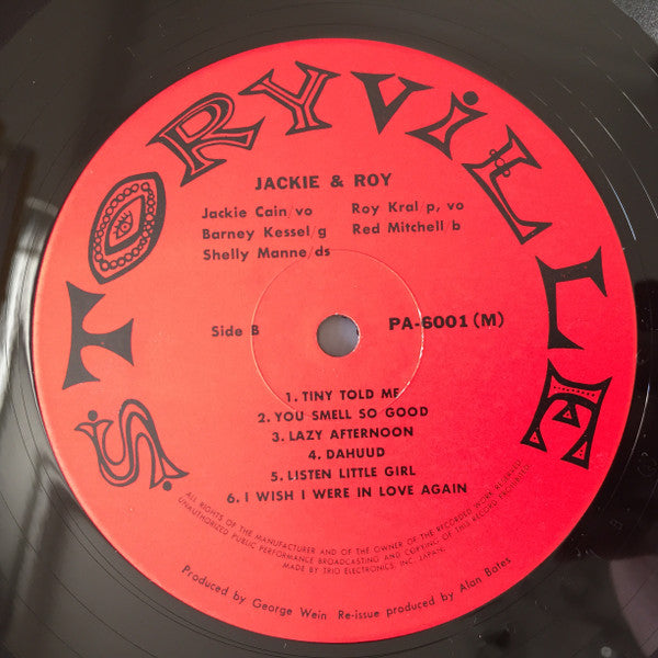 Jackie & Roy - Storyville Presents Jackie And Roy (Vinyl, LP, Reiss...
