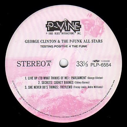 George Clinton - Testing Positive 4 The Funk (2xVinyl, LP, Compilation) Very Good (VG) / Very Good Plus (VG+)