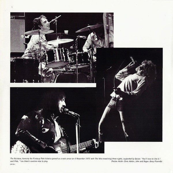 The Who - Who's Next (3xVinyl, LP, Album, Deluxe Edition, Remastered) Very Good Plus (VG+) / Very Good (VG)