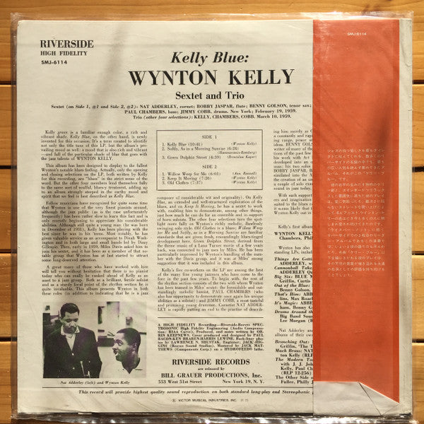 Wynton Kelly - Kelly Blue (Vinyl, LP, Album, Reissue, Stereo)
