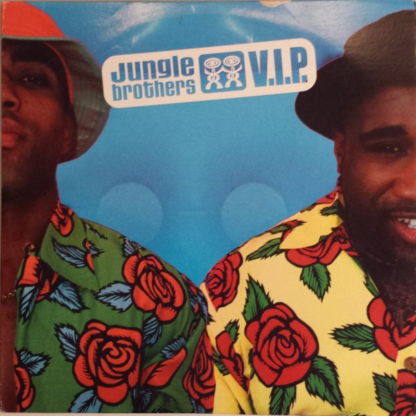 Jungle Brothers - V.I.P. (2xVinyl, 12") Very Good (VG) / Very Good Plus (VG+)