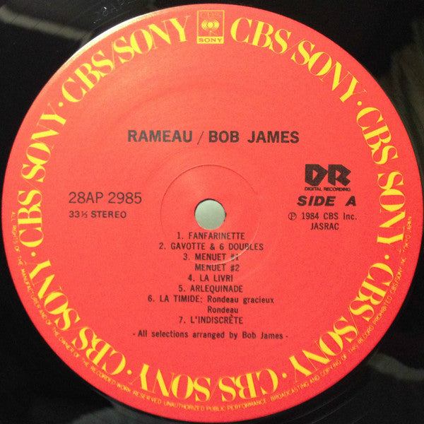 Bob James - Rameau (Vinyl, LP, Album)