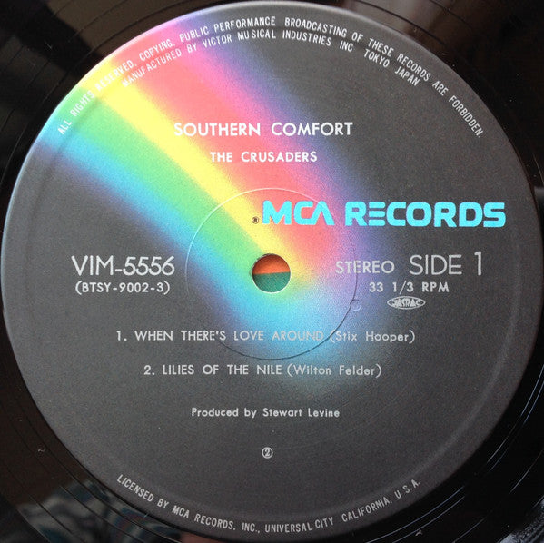 The Crusaders - Southern Comfort = サザン・コンフォート (Vinyl, LP, Album, Reissue) Very Good Plus (VG+) / Very Good Plus (VG+)