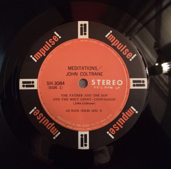 John Coltrane - Meditations (Vinyl, LP, Album, Stereo) Very Good Plus (VG+) / Very Good Plus (VG+)