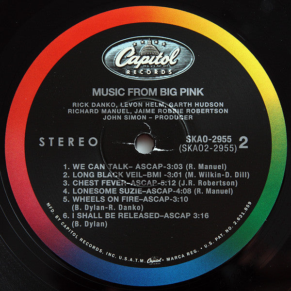 The Band - Music From Big Pink (Vinyl, LP, Album, Limited Edition, Reissue, Stereo) Very Good Plus (VG+) / Near Mint (NM or M-)