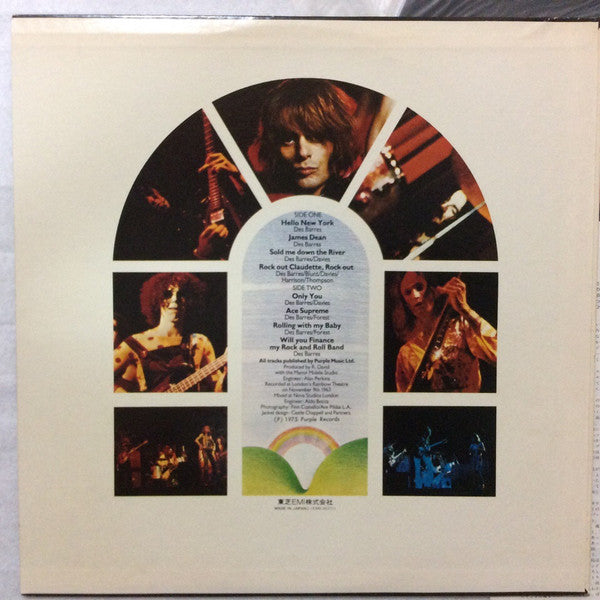 Michael Des Barres - Live At The Rainbow London (Vinyl, LP, Album, Stereo) Very Good Plus (VG+) / Good Plus (G+)