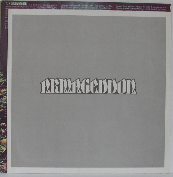 Armageddon (6) - Armageddon (Vinyl, LP, Album)