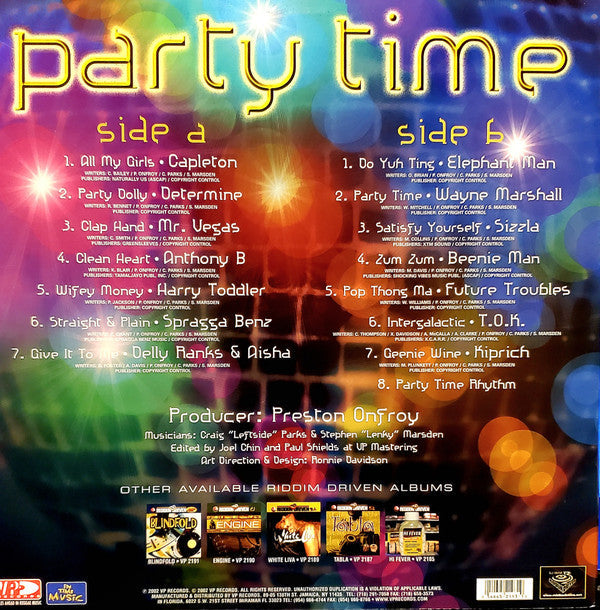 Various - Party Time (Vinyl, LP, Compilation)