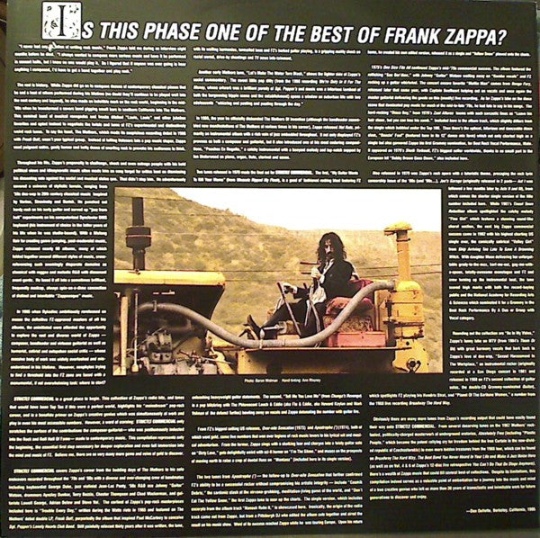 Frank Zappa - Strictly Commercial (The Best Of Frank Zappa) (2xVinyl, LP, Compilation, Limited Edition, Numbered) Very Good (VG) / Very Good Plus (VG+)