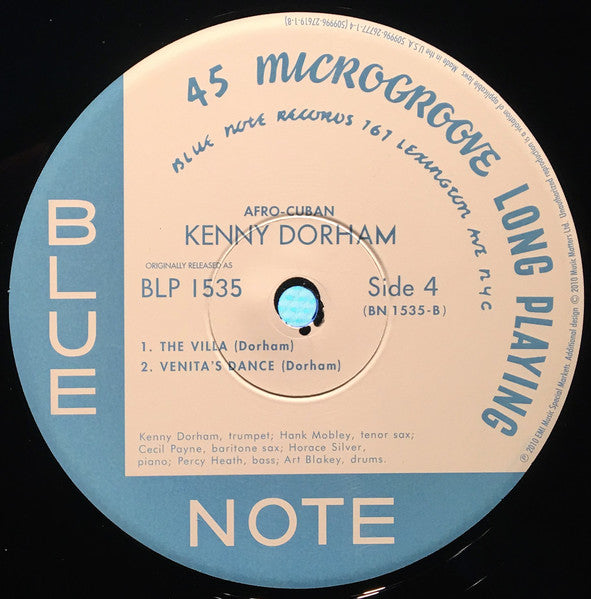 Kenny Dorham - Afro-Cuban (2xVinyl, 12", 45 RPM, Album, Limited Edition, Numbered, Reissue, Mono) Very Good Plus (VG+) / Very Good Plus (VG+)