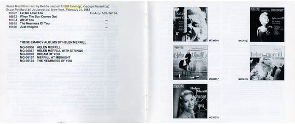 Helen Merrill - The Complete Helen Merrill On Mercury (4xVinyl, Box Set, LP, Album, Compilation) Near Mint (NM or M-) / Very Good Plus (VG+)