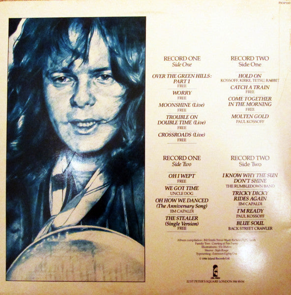 Paul Kossoff - Blue Soul (2xVinyl, LP, Compilation) Very Good (VG) / Very Good (VG)