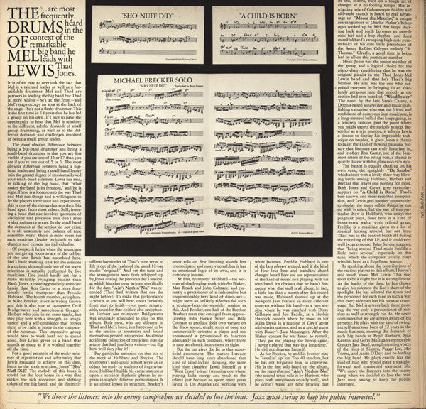 Mel Lewis - Mel Lewis And Friends (Vinyl, LP, Album, Stereo) Good Plus (G+) / Good Plus (G+)