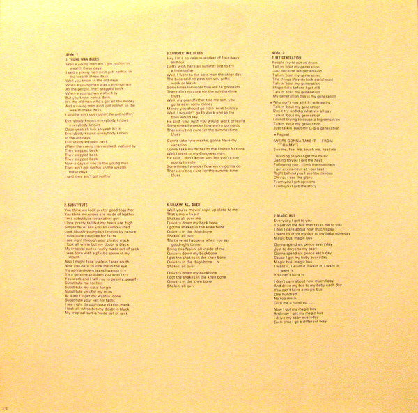 The Who - Live At Leeds (Vinyl, LP, Album, Reissue)