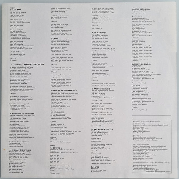 The Fixx - Phantoms (Vinyl, LP, Album, Stereo) Very Good Plus (VG+) / Very Good (VG)